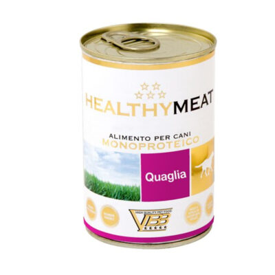 HEAPTHY Monoprotein მონოპროტეინი კონსერვი მწყრის ხორცით QUAIL (ძაღლებისთვის)