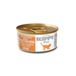 KIPPY PATE Rich in CHICKEN with EGGS FOR KITTENS 85gr. - კნუტის კონსერვი ქათმით და კვერცხით 85გრ. (Outlet)