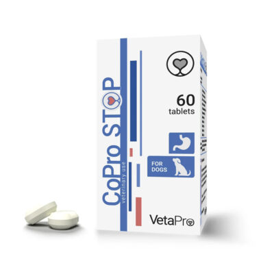 CoproStop – საკვები დანამატი ძაღლებისთვის ფეკალიების ჭამის გადასაჩვევად