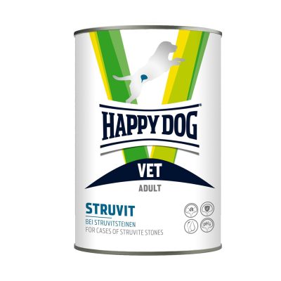 Happy Dog VET Diät Struvit  – სტრუვიტული კენჭების დაშლა და პრევენცია 400 Gr