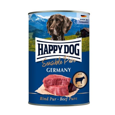 Happy Dog Sensible Pure Germany 400 Gr- საქონლის (გული, ფილტვები, ღვიძლი)
